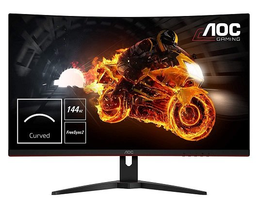 Curved Frameless Gaming Monitor