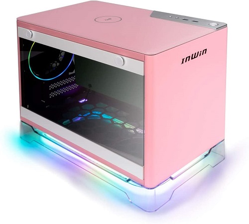 Pink Mini-ITX Tower Case