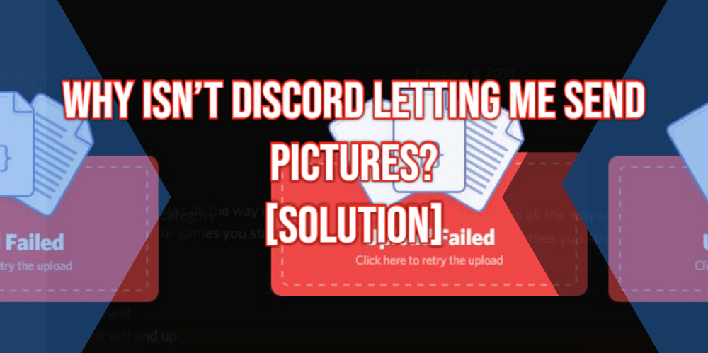 can t send pictures in discord